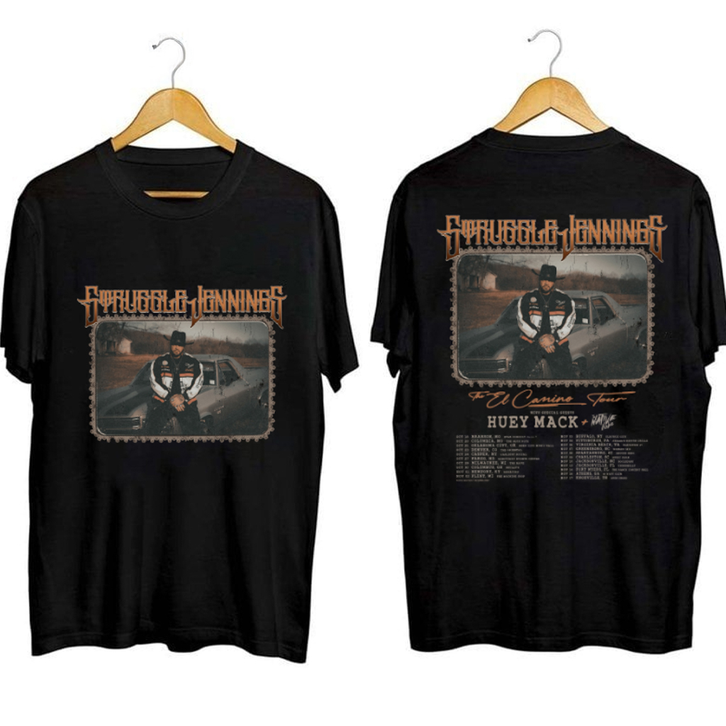 Struggle Jennings The El Camino Tour Shirt Struggle Jennings Merch Gifts For Rap Lovers Struggle Jennings The El Camino Tour Shirt Struggle Jennings Merch Gifts For Rap Lovers