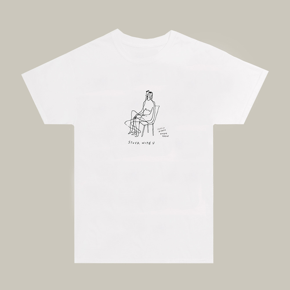 Stuck With U Chair Justin Bieber T-Shirt Bieberchella 2026 Clothes Present For Huge Fans