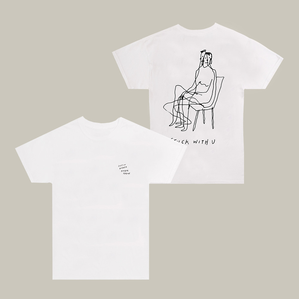 Stuck With U Chair Justin Bieber T-Shirt Justin Bieber Coachella 2026 Shirt Gift Idea