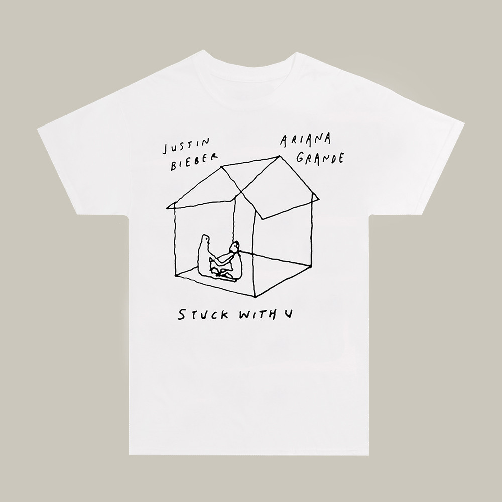 Stuck With U Justin Bieber T-Shirt Justin Bieber Tour 2026 Clothes Music Lover Gift For Him
