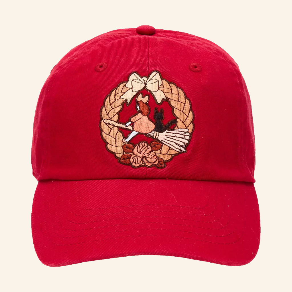 Studio Ghibli Merch Kiki's Delivery Service Bread Wreath Embroidered Hat Gifts Ideas For Her