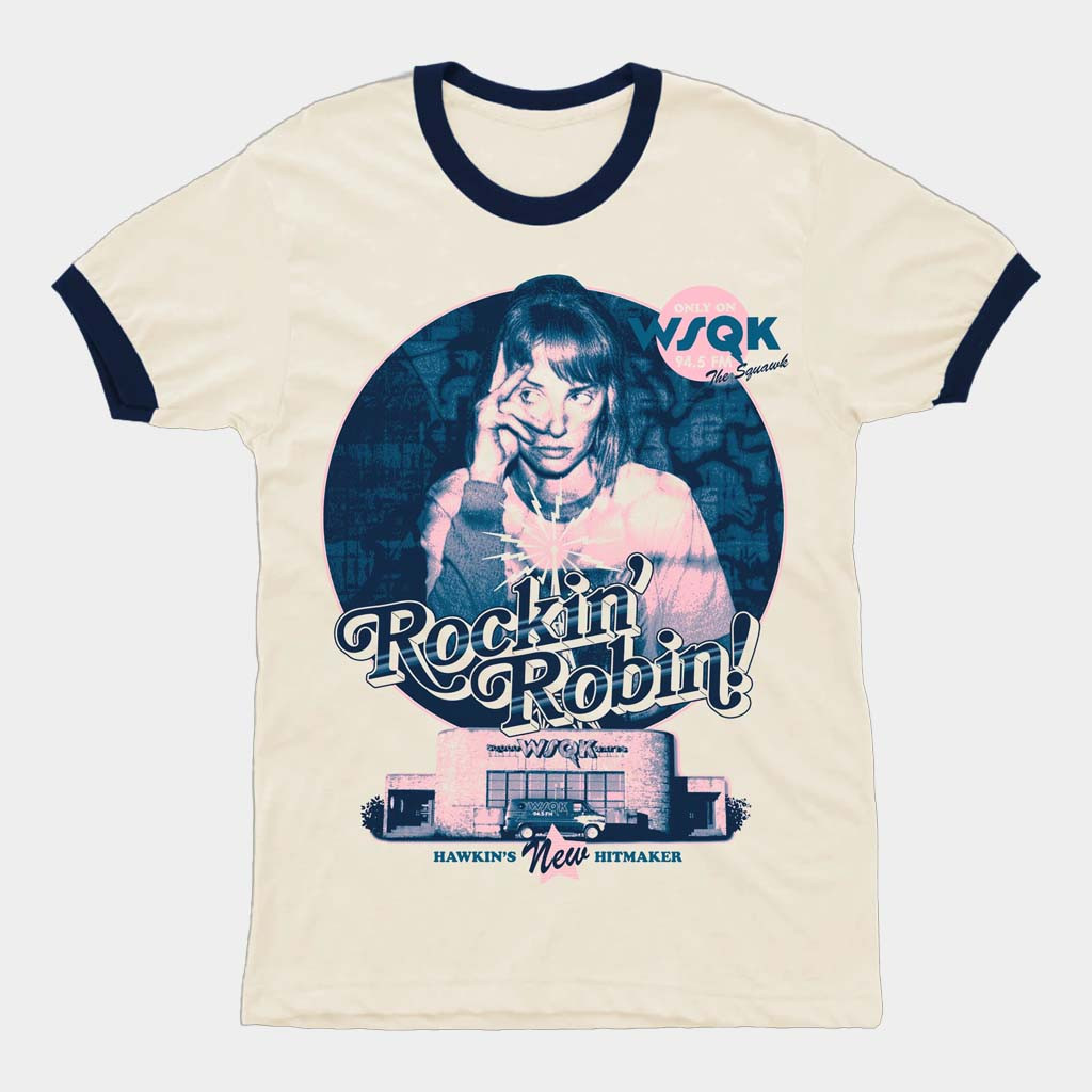 Studio House Designs Merch Rockin Robin T-Shirt Best Birthday Gift For Sister