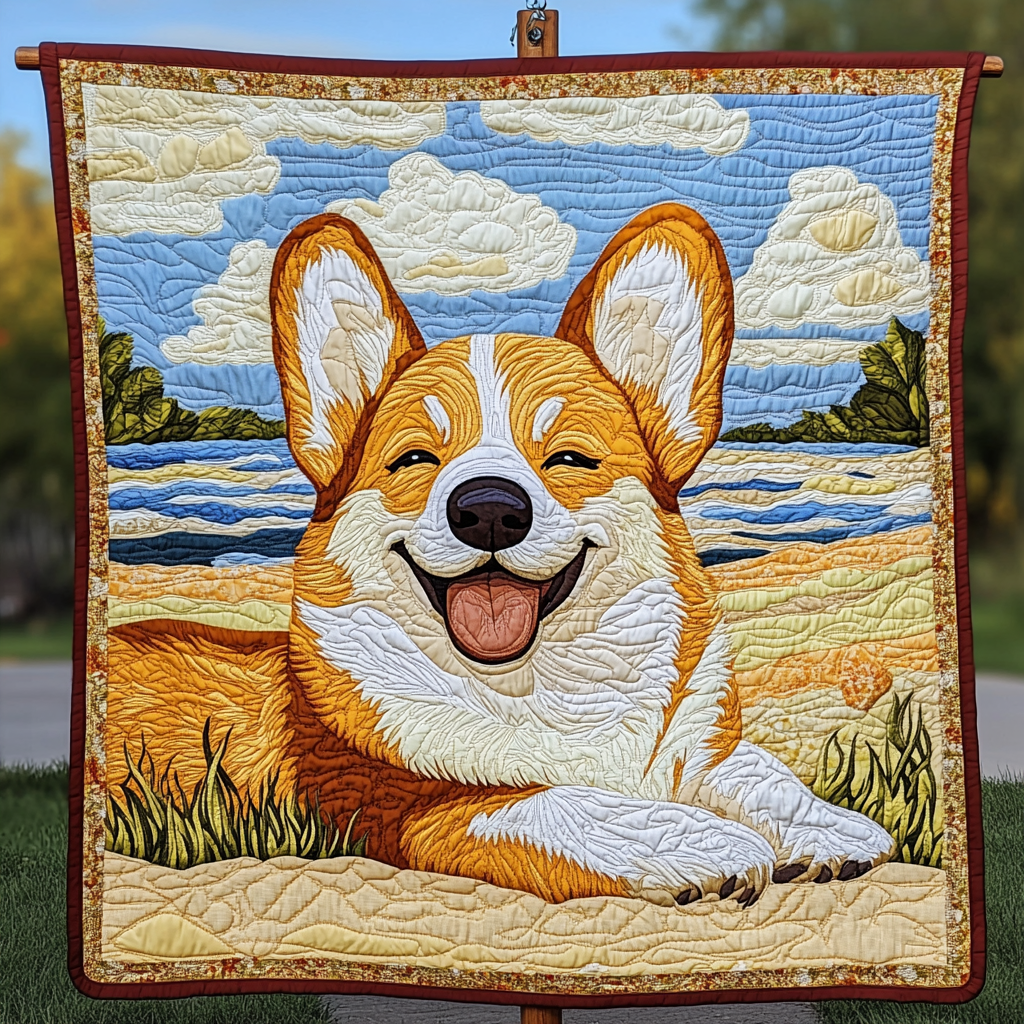 Stumpy Legs Delight Quilted Blanket Dog And Owner Gift Ideas