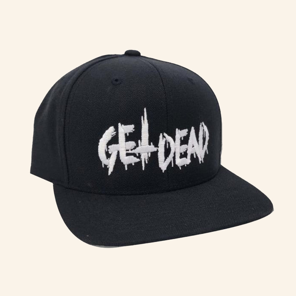 Stupid Rad Merch Merch Get Dead Logo Embroidered Hat Birthday Gift Ideas For Him