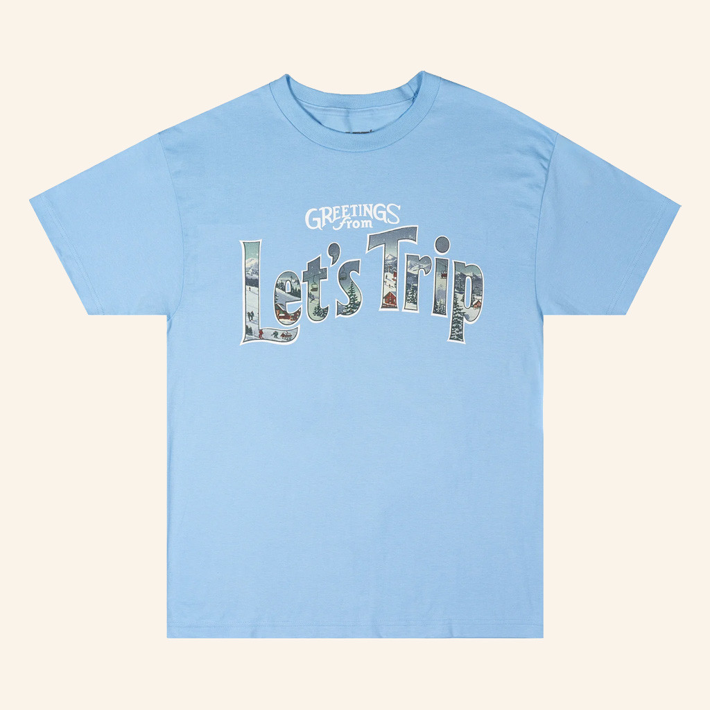 Sturniolo Triplets Merch Let's Trip Postcard T-Shirt Birthday Gift For Him Sturniolo Triplets Merch Let's Trip Postcard T-Shirt Birthday Gift For Him