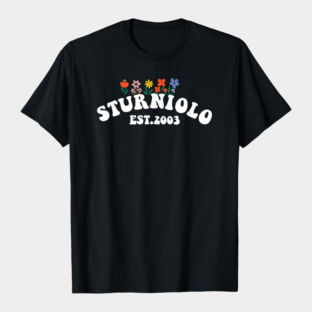 Sturniolo Triplets Merch Sturniolo Triplets Black T-Shirt Birthday Gift For Her