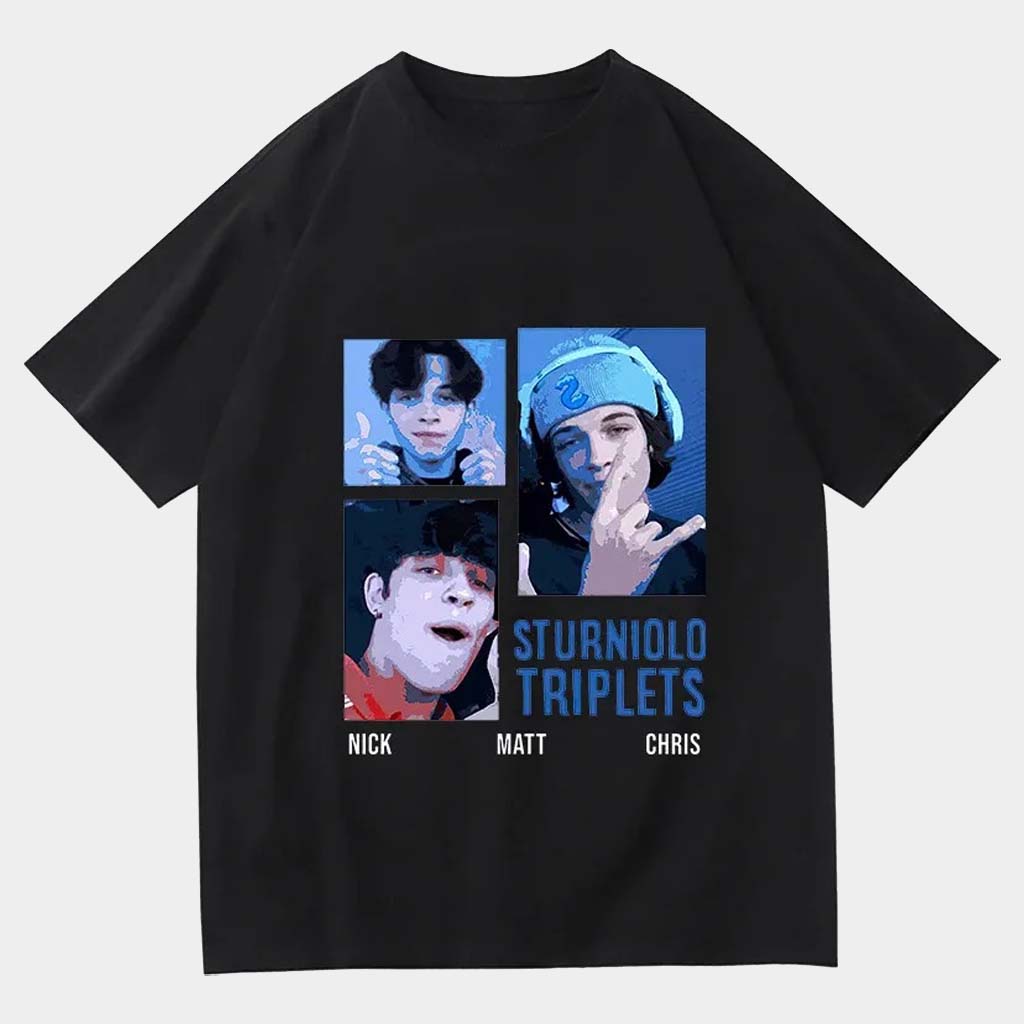 Sturniolo Triplets Merch Sturniolo Triplets Funny Shirt Birthday Present For Her