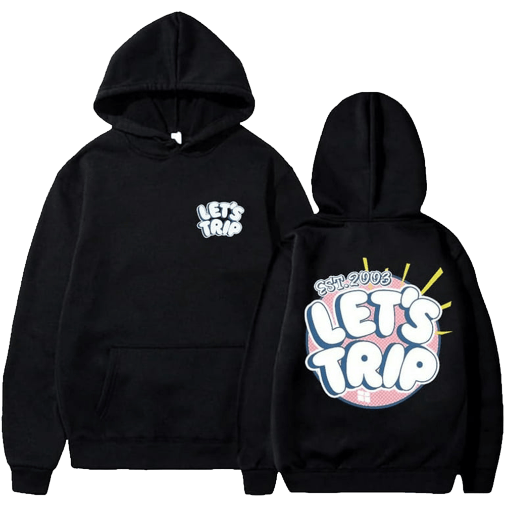 Sturniolo Triplets Merch Sturniolo Triplets Let's Trip Bubble Hoodie Gifts For Fans