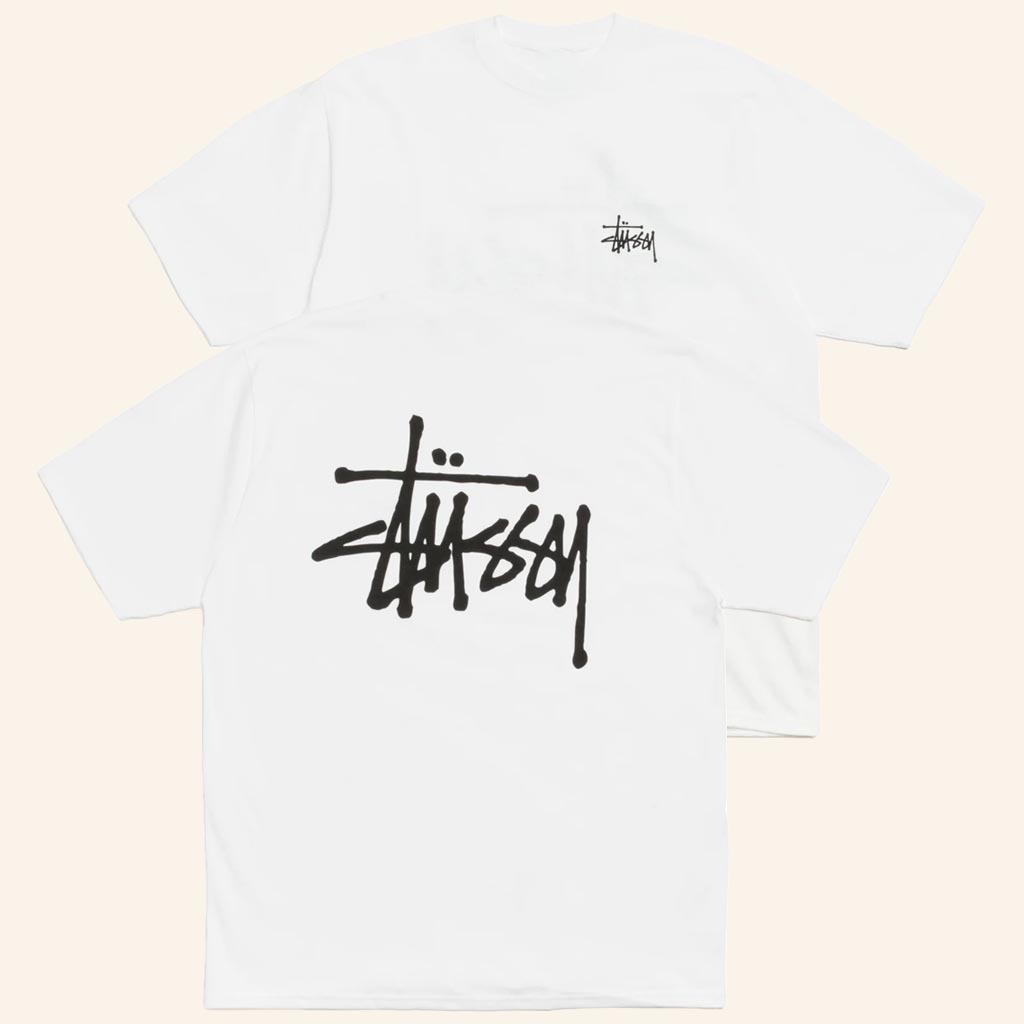 Stussy Merch Basic Stussy T-Shirt White Gift Ideas For Sister