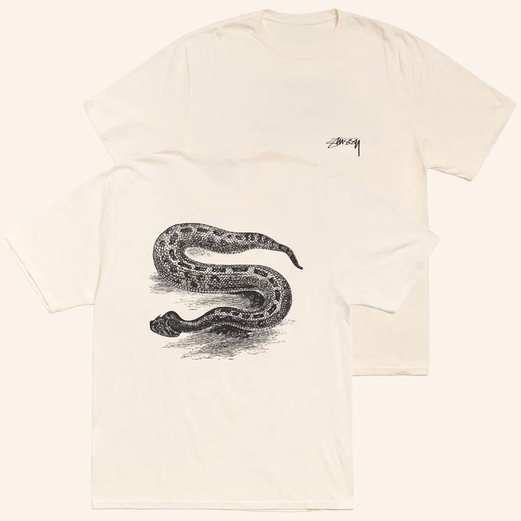 Stussy Merch Serpent T-Shirt Stussy Shirt Best Gifts For Husband