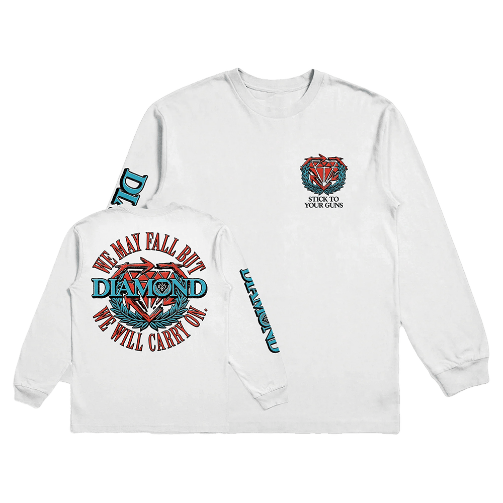 STYG Diamond Long Sleeve Shirt Stick To Your Guns Merch Gift Idea for Dad Band Merch