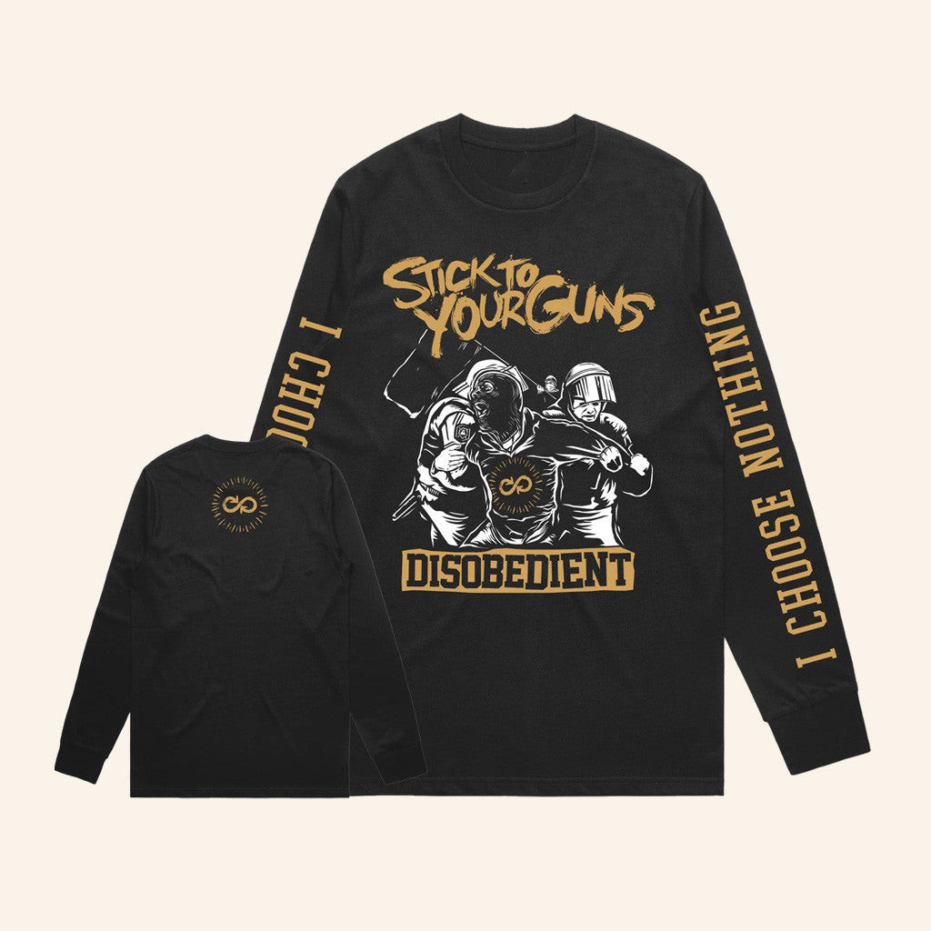 Styg Merch Stick To Your Guns I Choose Nothing Long Sleeve Shirt Him Gifts Styg Merch Stick To Your Guns I Choose Nothing Long Sleeve Shirt Him Gifts