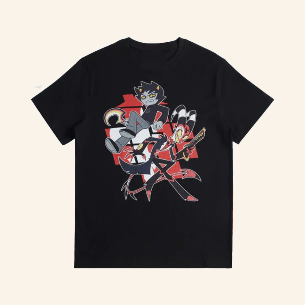 Stylish Occult Merch Helluva Boss X Homestuck Karkat And Blitz T-Shirt Son Gifts Stylish Occult Merch Helluva Boss X Homestuck Karkat And Blitz T-Shirt Son Gifts