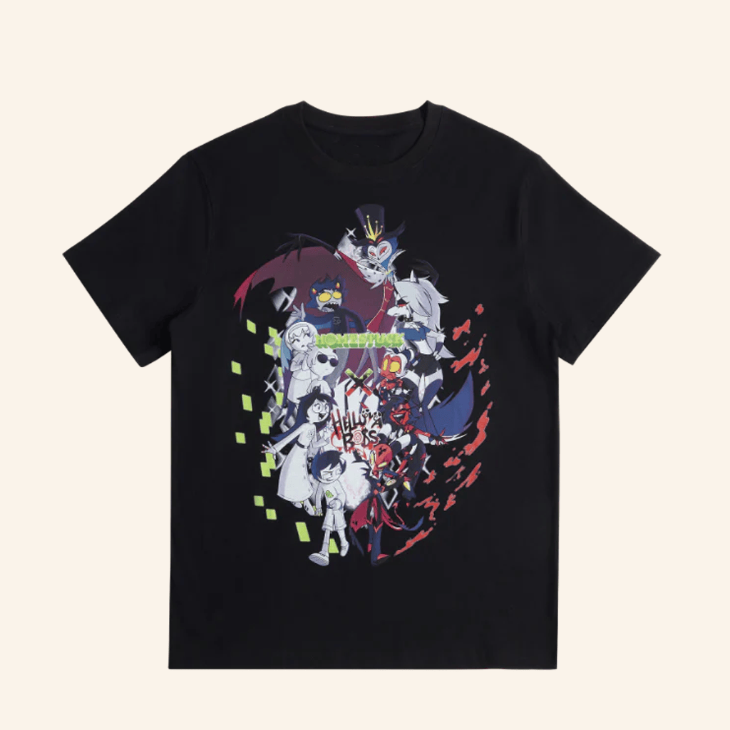 Stylish Occult Merch Helluva Boss X Homestuck T-Shirt Gifts For Brother Stylish Occult Merch Helluva Boss X Homestuck T-Shirt Gifts For Brother