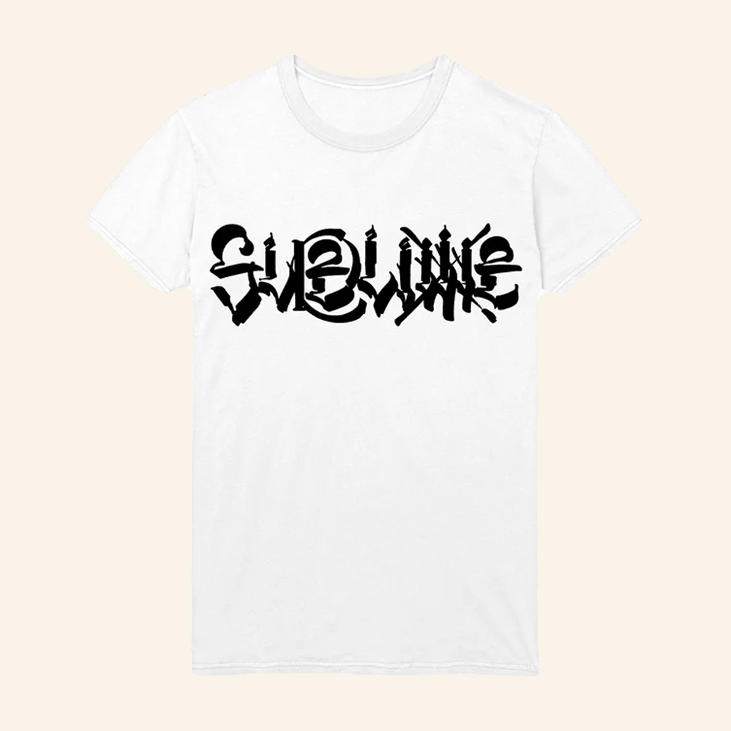 Sublime Merch Sublime x Chaz Script T-Shirt White Best Gifts For Sister Sublime Merch Sublime x Chaz Script T-Shirt White Best Gifts For Sister