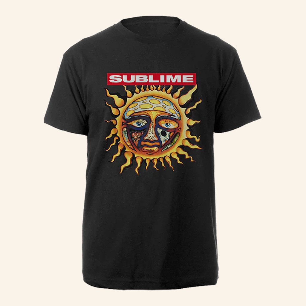Sublime Merch Sun T-Shirt Christmas Present Ideas For Boyfriend