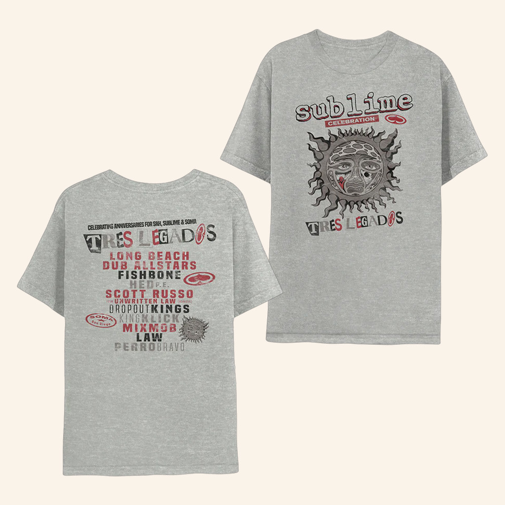Sublime Merch Tres Legados Show T-Shirt Gift Ideas For Son In Law Sublime Merch Tres Legados Show T-Shirt Gift Ideas For Son In Law