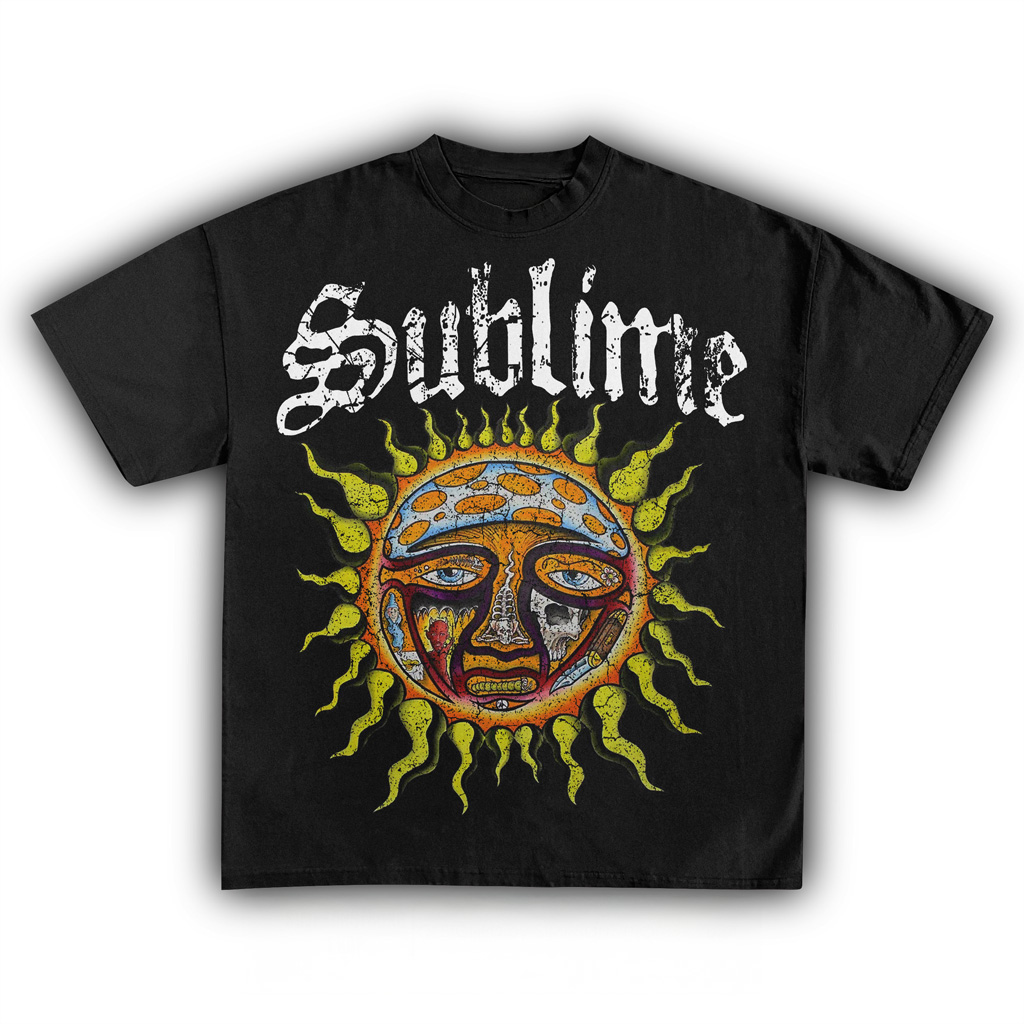Sublime Vintage Black T-Shirt Sublime Merch Unique Gifts For Music Lovers Sublime Vintage Black T-Shirt Sublime Merch Unique Gifts For Music Lovers