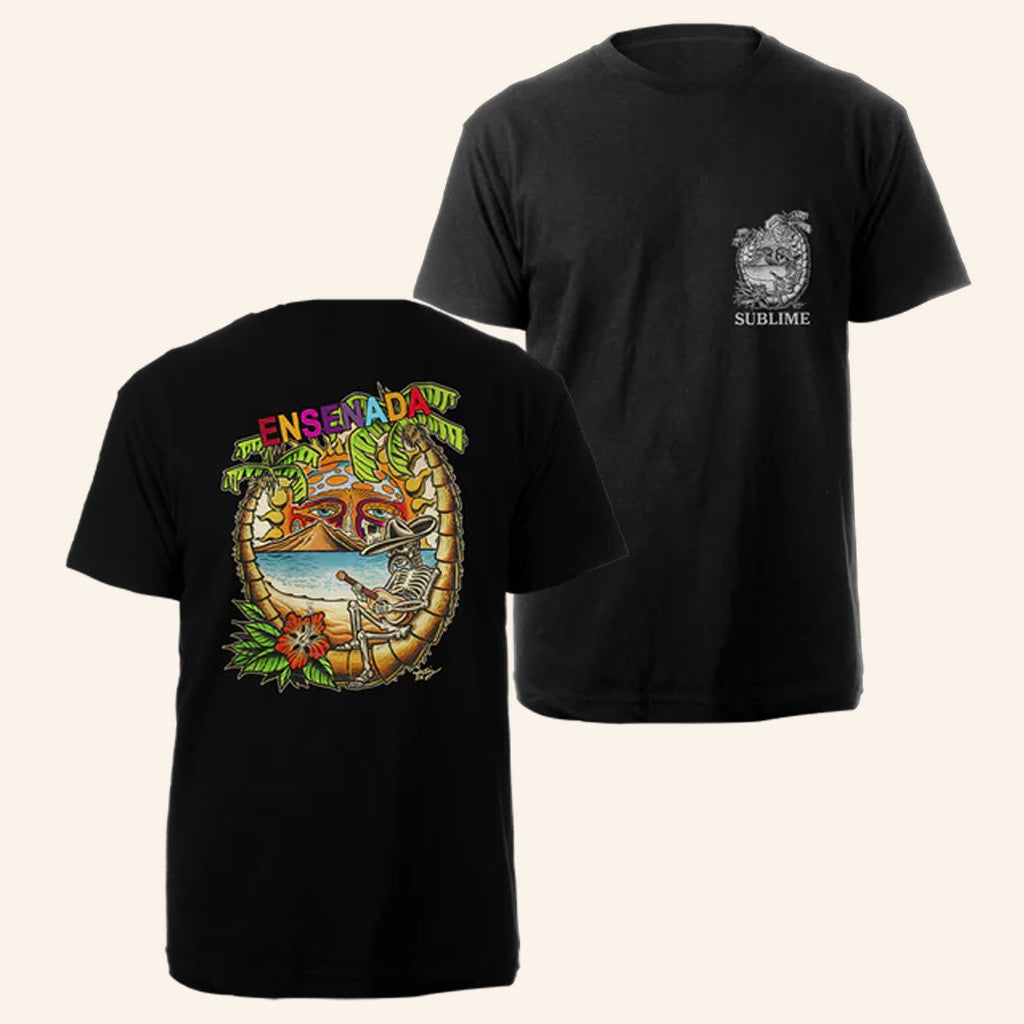 Sublimelbc Merch Ensenada Crest Black T-Shirt Gifts For Father Sublimelbc Merch Ensenada Crest Black T-Shirt Gifts For Father