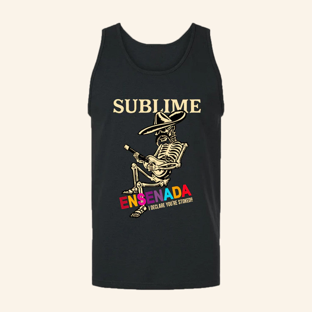 Sublimelbc Merch Ensenada Skeleton Black Tank Gift Ideas For Boyfriend Sublimelbc Merch Ensenada Skeleton Black Tank Gift Ideas For Boyfriend