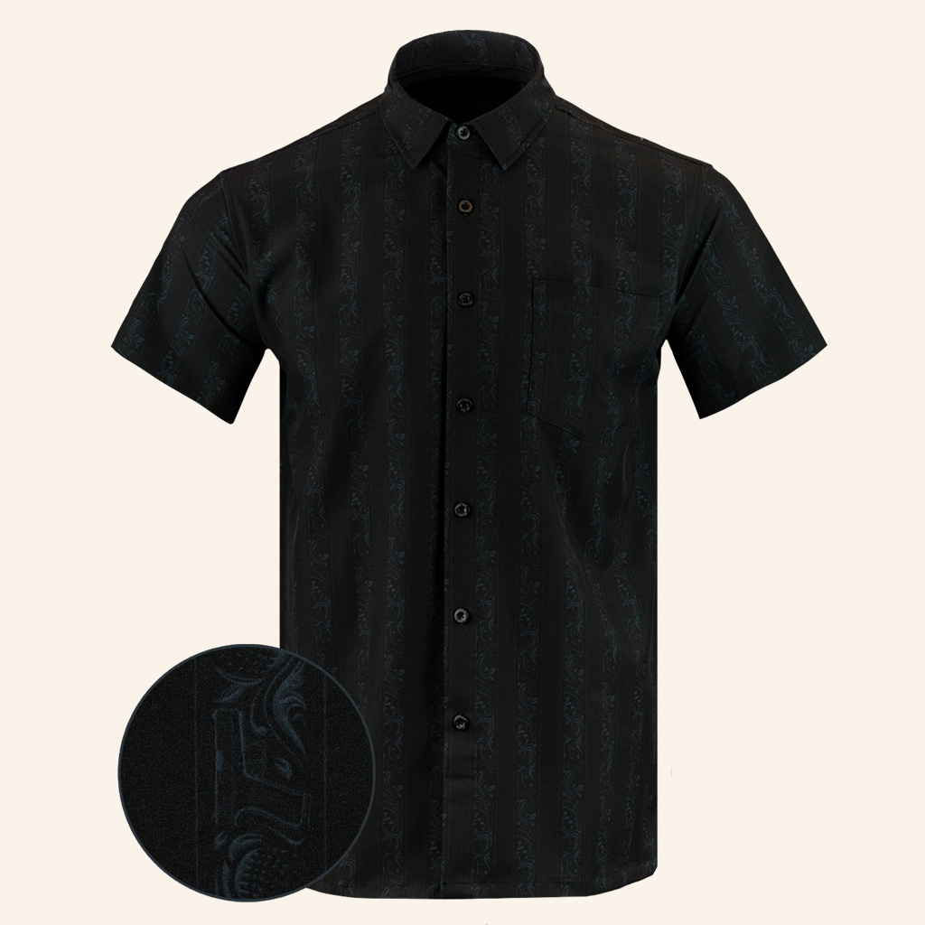 Subtle Black Button Down Shirt Tactical Hawaiian Shirt Christmas Present Ideas For Dad