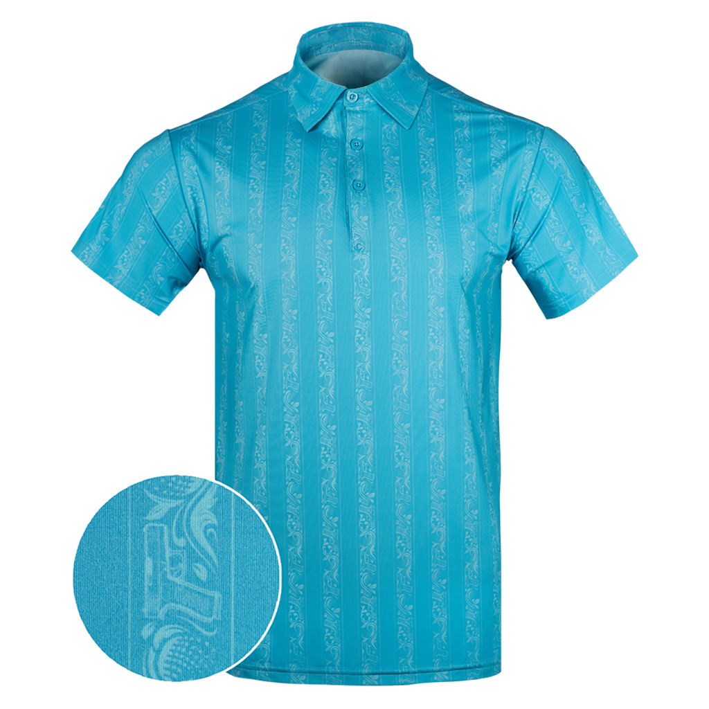 Subtle Blue Polo Shirt Gun Print Polo Shirt Birthday Gift Ideas For Son In Law