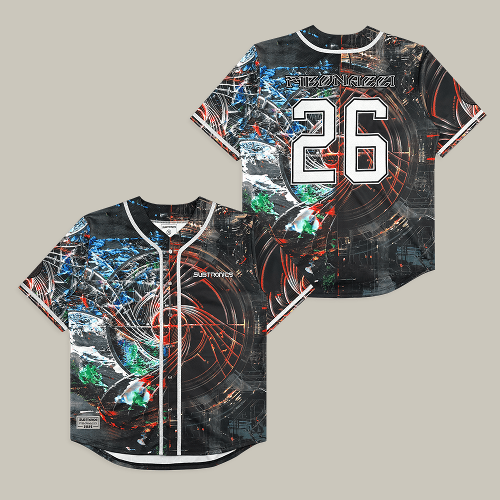 Subtronics Fibonacci Tour Baseball Jersey Subtronics Music Merch Unique Gift For Fan