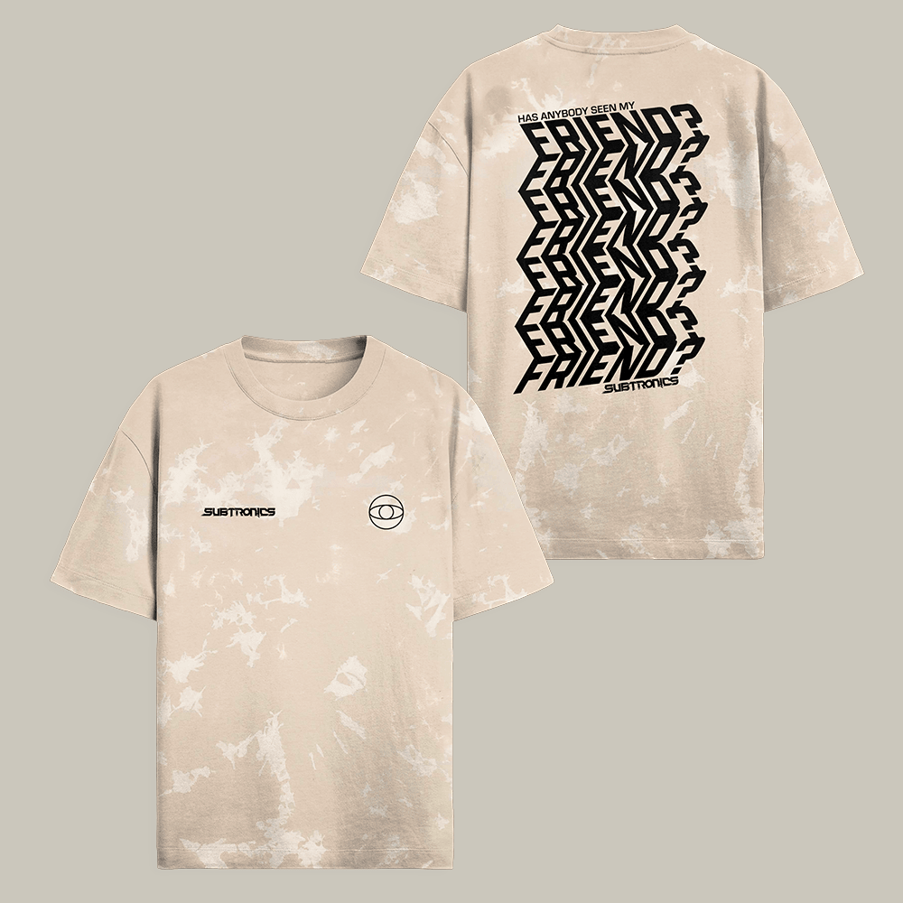 Subtronics Friends Tie Dye T-Shirt Music Concert Tee Unique Present For Subtronics Fan