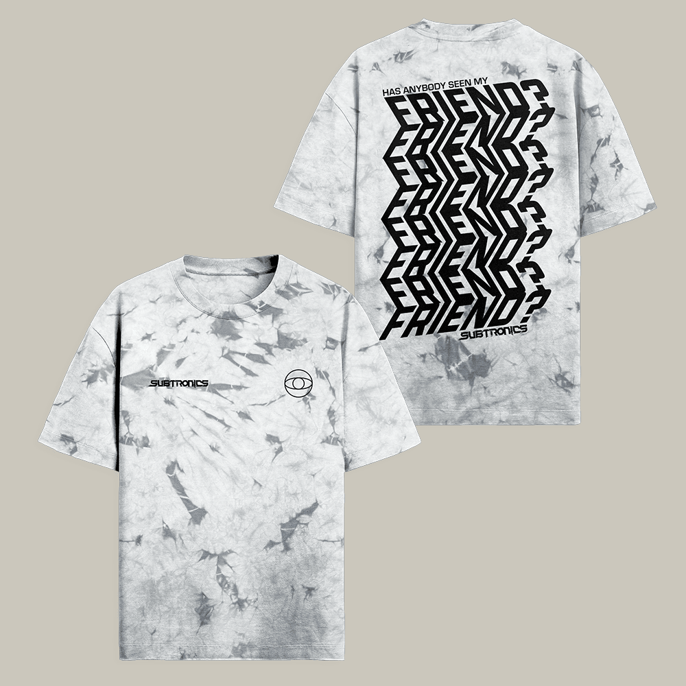 Subtronics Friends Tie Dye T-Shirt Subtronics Music Merch Unique Gift For Music Lovers
