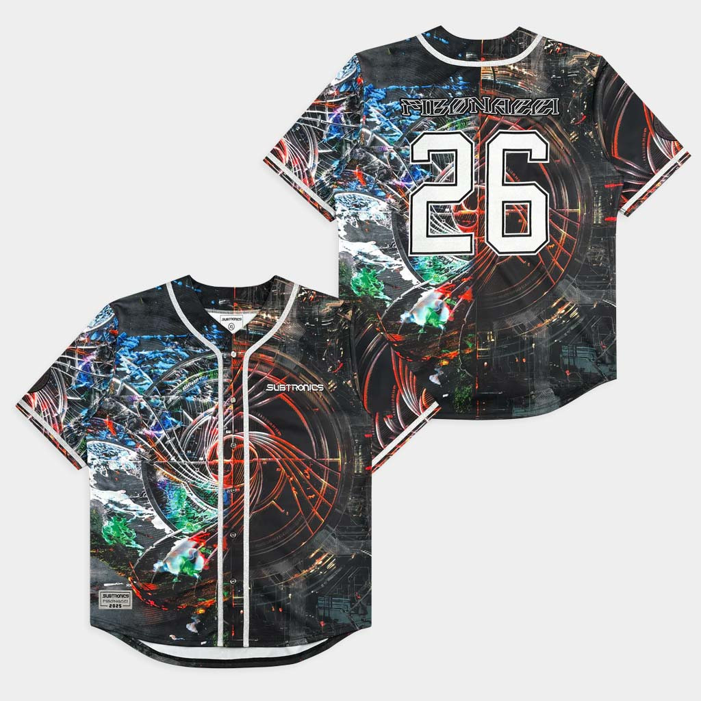 Subtronics Merch 26 Fibonacci Tour Baseball Jersey Birthday Ideas For Him