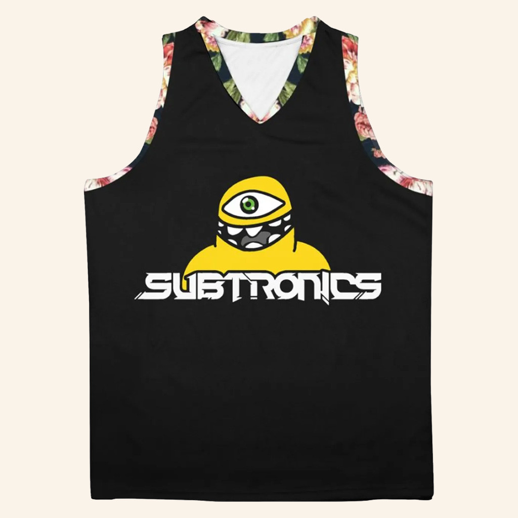 Subtronics Merch Cyclops Basketball Jersey Presents For Music Lovers