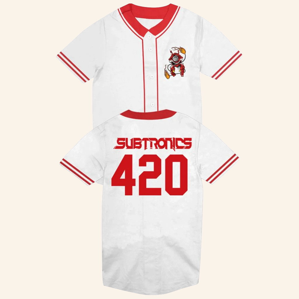 Subtronics Merch Poi Cyclops Baseball Jersey Music Lover Gifts For Him
