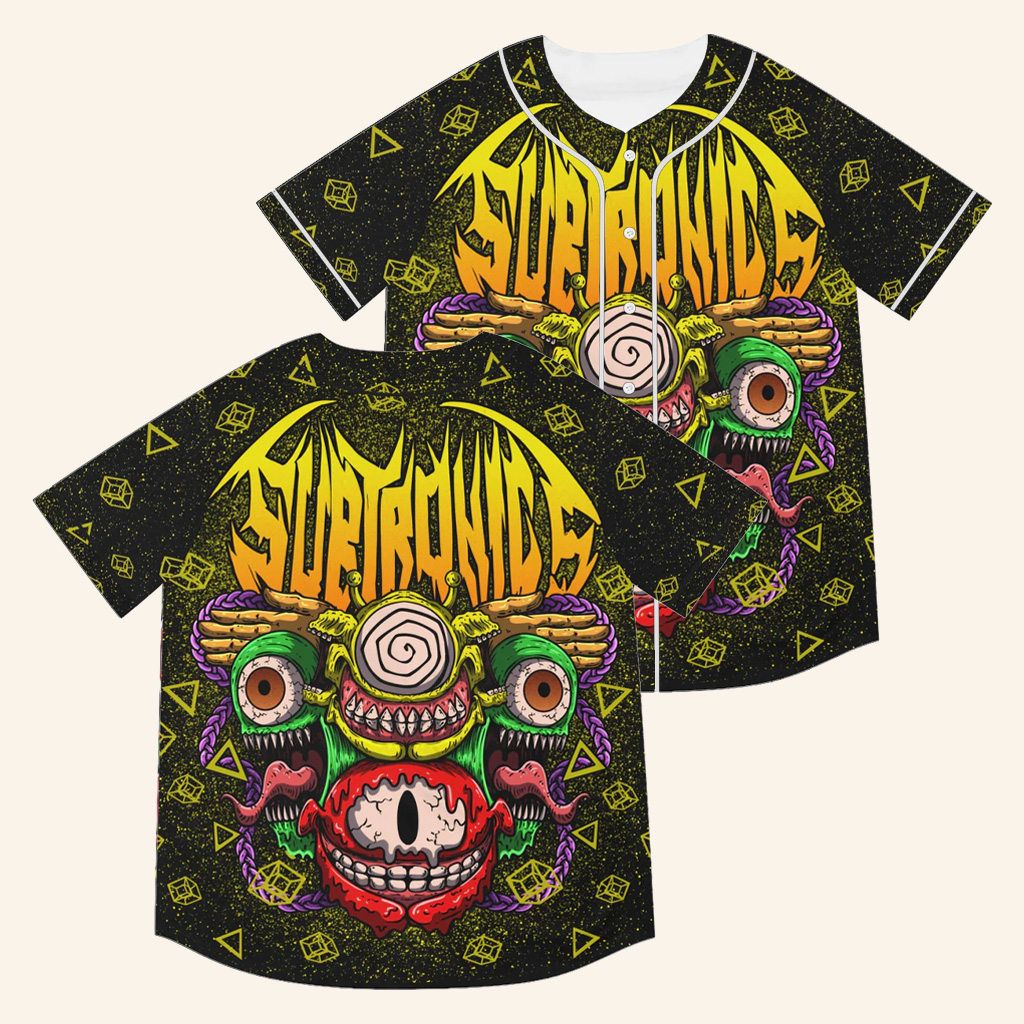 Subtronics Merch Subtronics Baseball Jersey Christmas Gift Ideas For DJ Fans