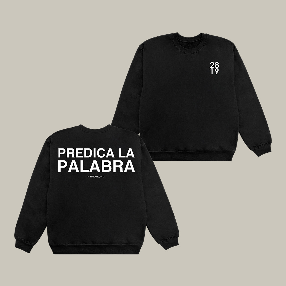 Sudadera Predica La Palabra 2819 Church Sweatshirt Bible Apparel Present For Christians