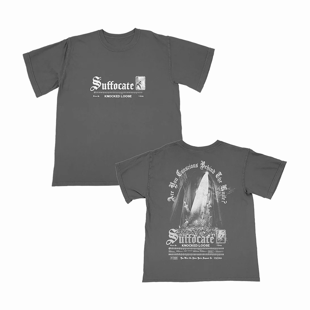 Suffocate Knocked Loose T-Shirt Hardcore Music Fan Shirt Knocked Loose Lover Present