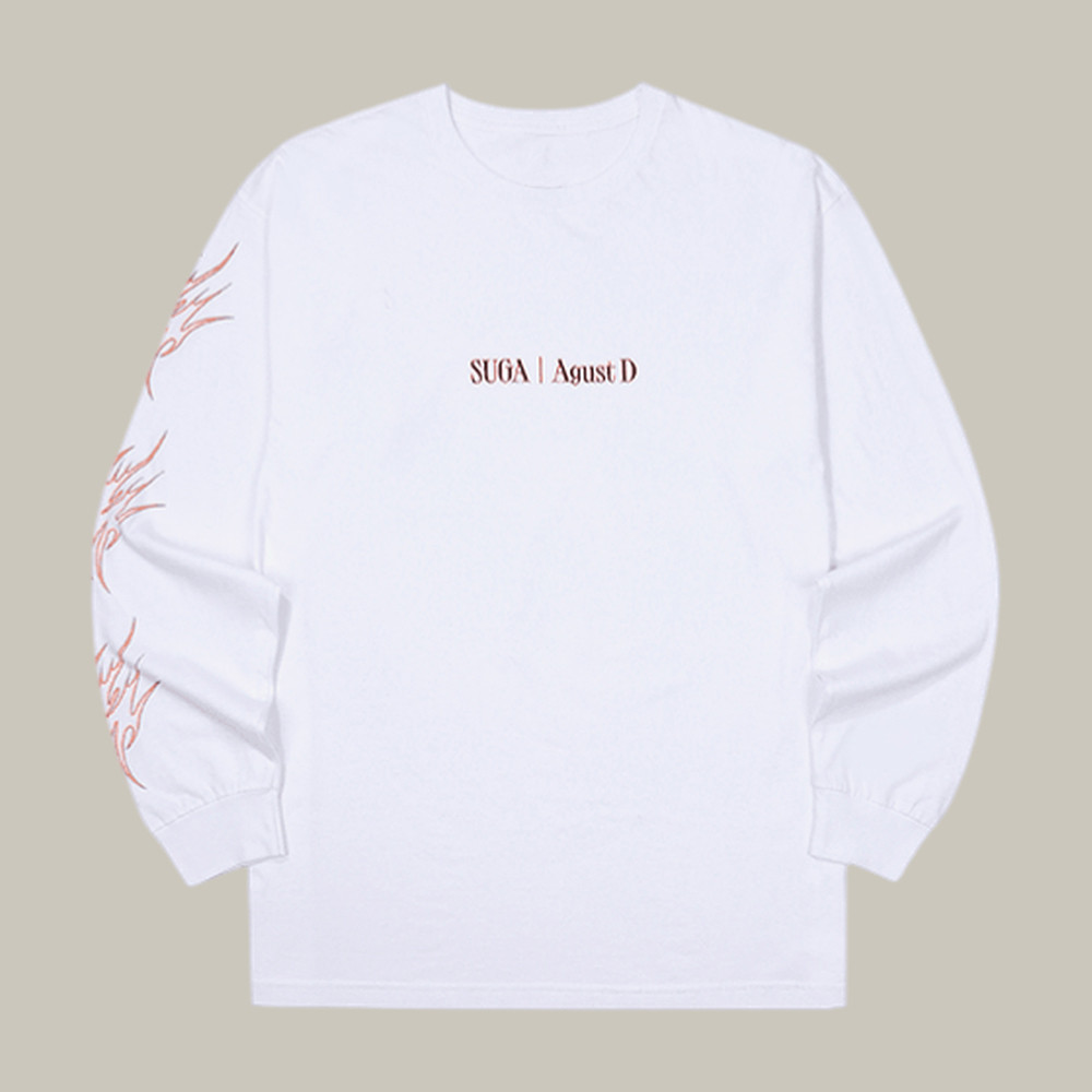 Suga Agust D BTS Long Sleeve Shirt BTS World Tour 2026 Apparel Great Present For Army