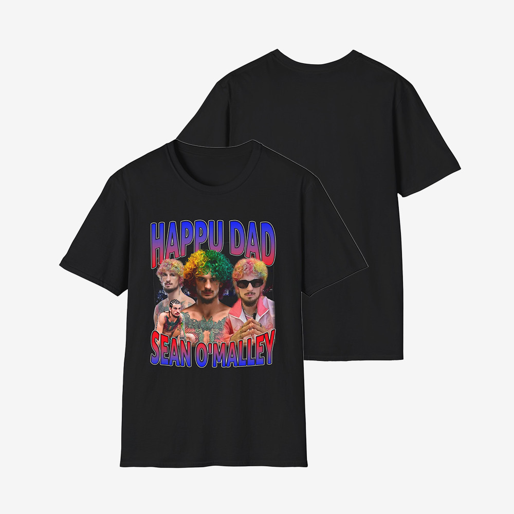 Suga Sean X Happy Dad T-Shirt Sean Omally Sugar Sean Clothes Best Fan Merch