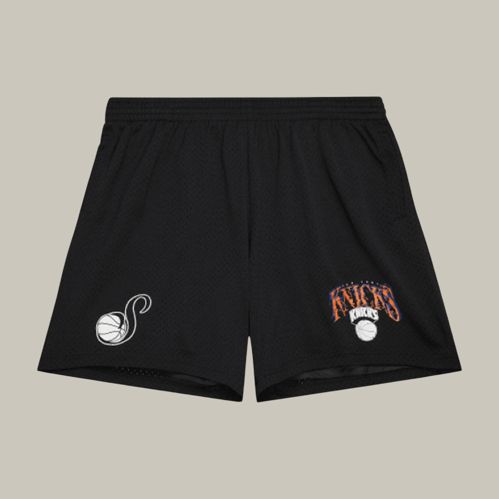 Suga X NBA Merch Knicks Basketball Shorts BST Fan Clothes Gift For Knicks Fans
