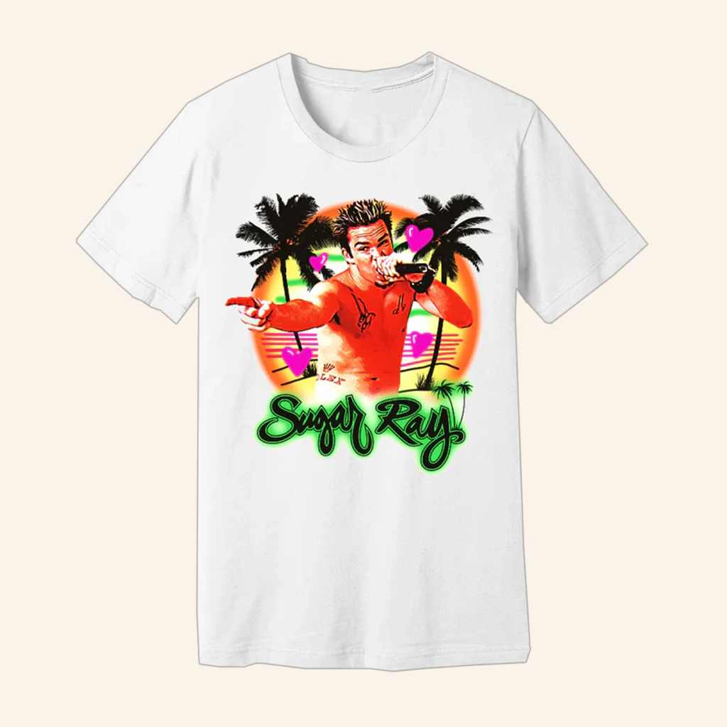 Sugar Ray Merch Airbrush T-Shirt Gift Ideas For Rock Fans Sugar Ray Merch Airbrush T-Shirt Gift Ideas For Rock Fans