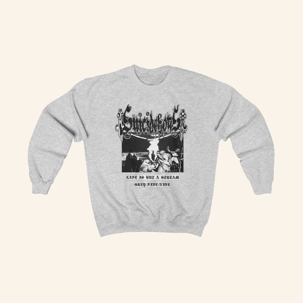 Suicide boys Gray Sweatshirt Suicide boys Gray Sweatshirt