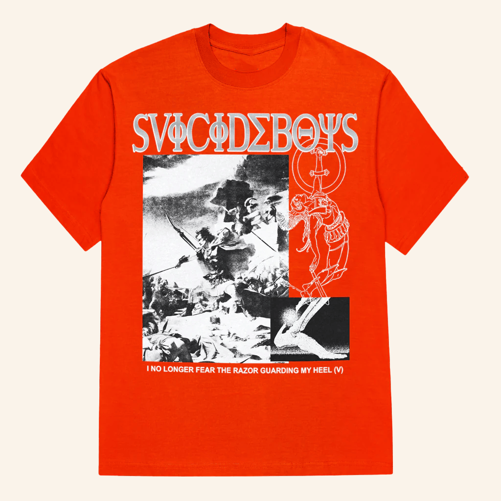Suicide Boys Merch G59 Achilles Red T-Shirt SuicideBoys Shirt Gifts For Fans Suicide Boys Merch G59 Achilles Red T-Shirt SuicideBoys Shirt Gifts For Fans