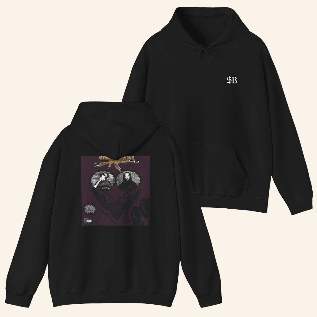 Suicide Boys Merch Hoodie SuicideBoys Stop Staring At the Shadows Album Cover Hoodie Suicide Boys Merch Hoodie SuicideBoys Stop Staring At the Shadows Album Cover Hoodie