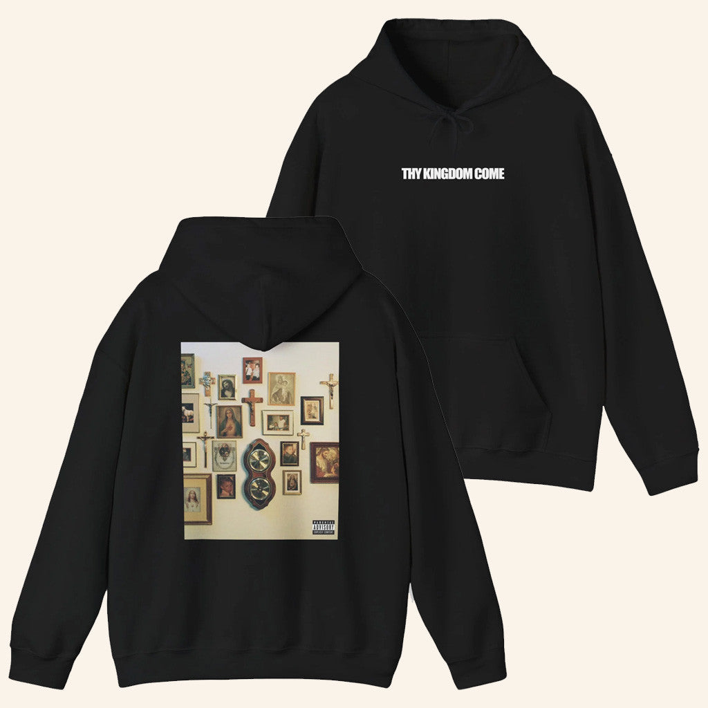 Suicide Boys Merch Hoodie SuicideBoys Thy Kingdom Come Album Cover Hoodie Fans Gifts