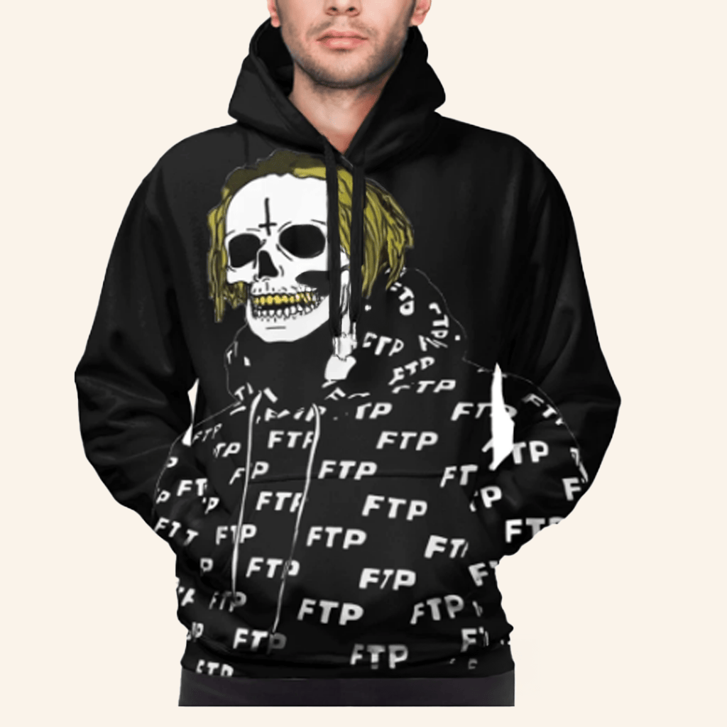 Suicide Boys Merch Skull FTP Print Hoodie SuicideBoys Hoodie G59 Merch Gifts For Friends Suicide Boys Merch Skull FTP Print Hoodie SuicideBoys Hoodie G59 Merch Gifts For Friends