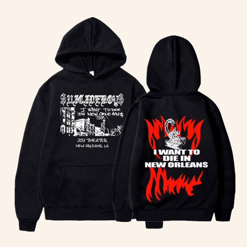 Suicide Boys Merch SuicideBoys Hoodie I Want To Die In New Orleans Gifts For Him Suicide Boys Merch SuicideBoys Hoodie I Want To Die In New Orleans Gifts For Him