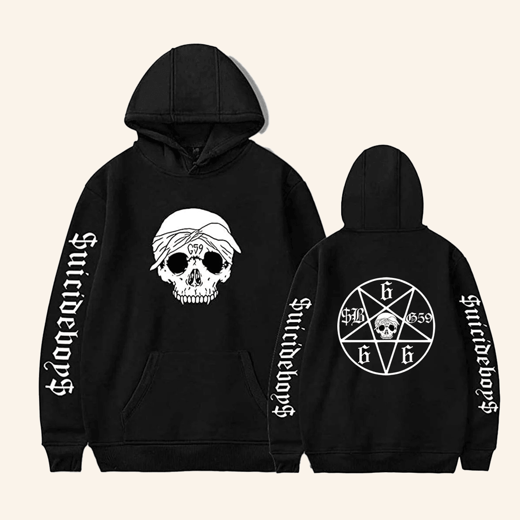 Suicide Boys Merch SuicideBoys Hoodie Skull G59 Record Black Hoodie Gifts For Women's Suicide Boys Merch SuicideBoys Hoodie Skull G59 Record Black Hoodie Gifts For Women's