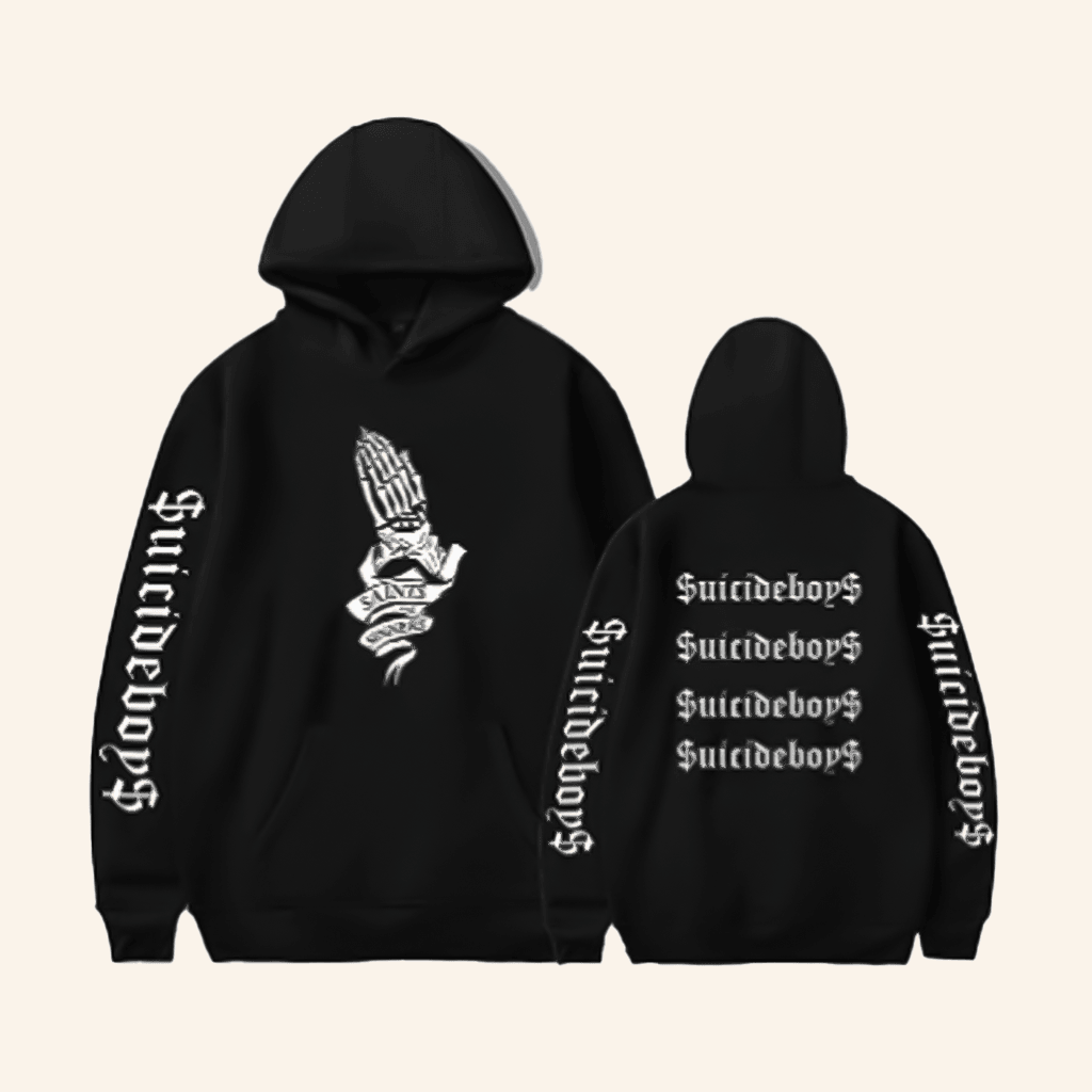 Suicide Boys Merch SuicideBoys Hoodie Vintage Goths Hip Hop Print Hoodie Gifts For Music Lovers Suicide Boys Merch SuicideBoys Hoodie Vintage Goths Hip Hop Print Hoodie Gifts For Music Lovers