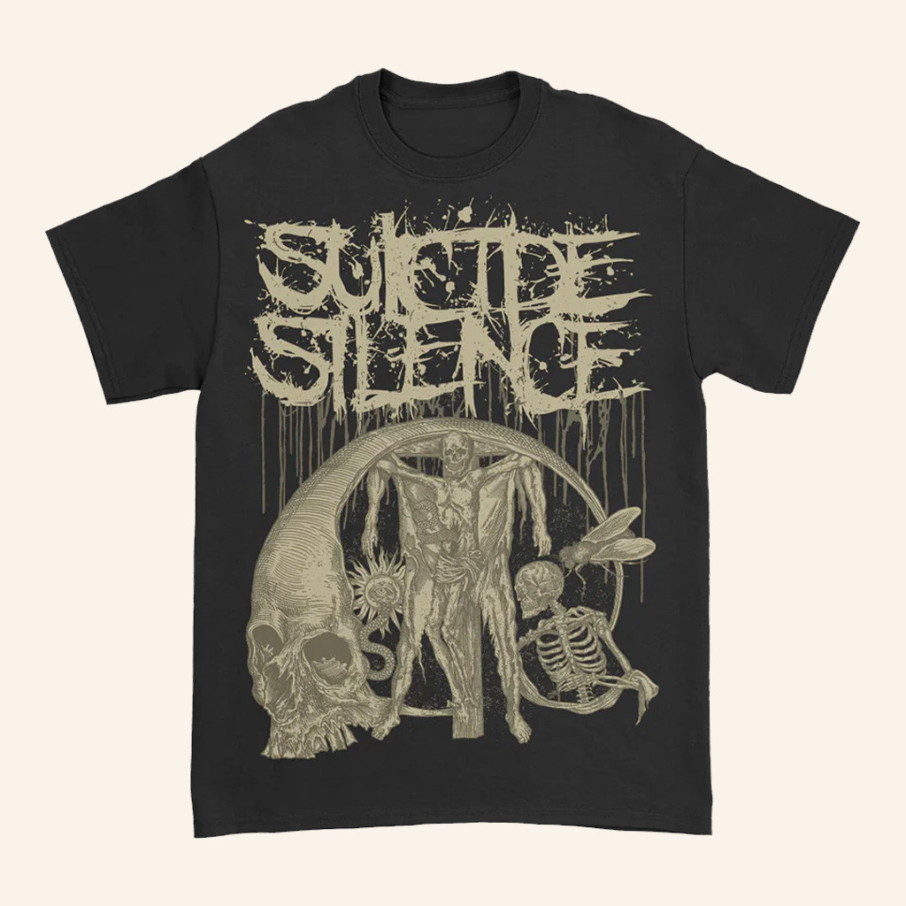 Suicide Silence Merch Suicide Silence Endless Dark T-Shirt Present For Husband