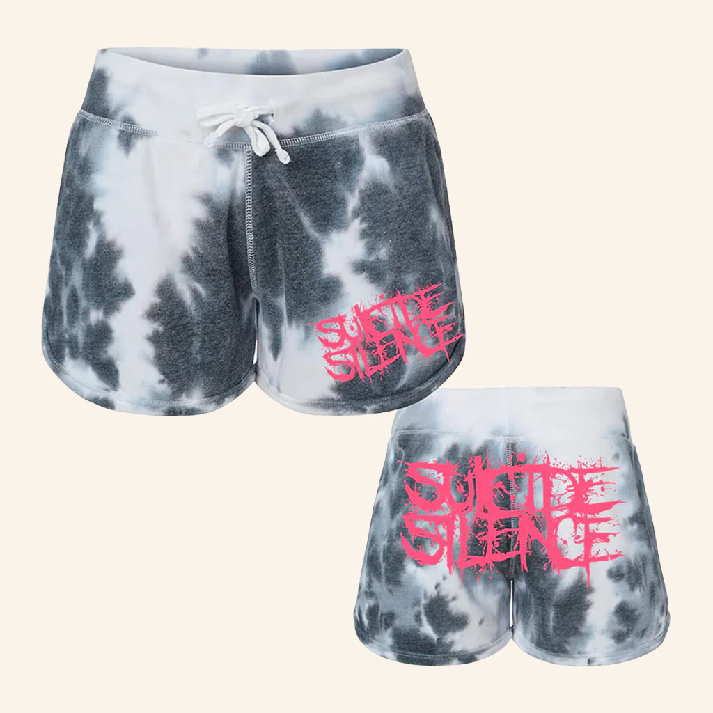 Suicide Silence Merch Suicide Silence Pink Logo Women's Shorts Gifts For Girlfriend Suicide Silence Merch Suicide Silence Pink Logo Women's Shorts Gifts For Girlfriend