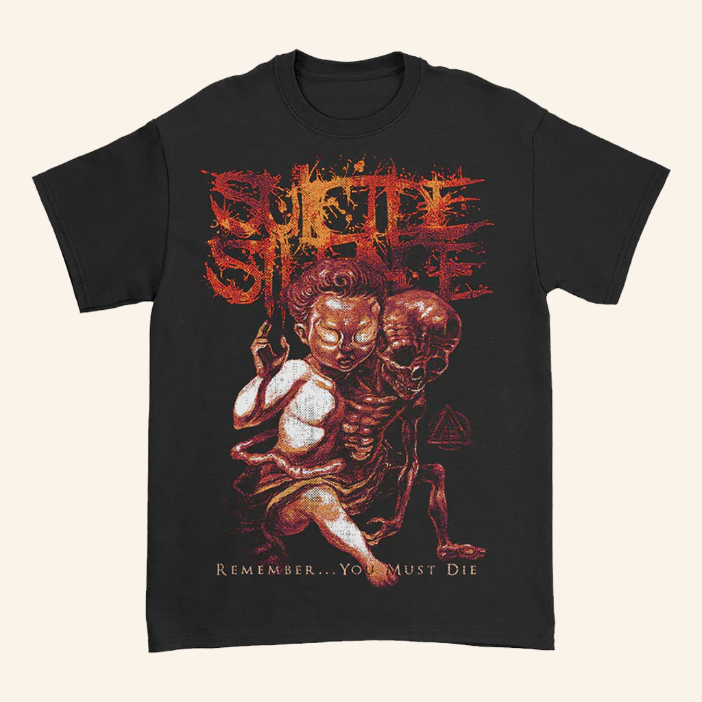 Suicide Silence Merch Suicide Silence Remember You Must Die T-Shirt Gifts For Brother